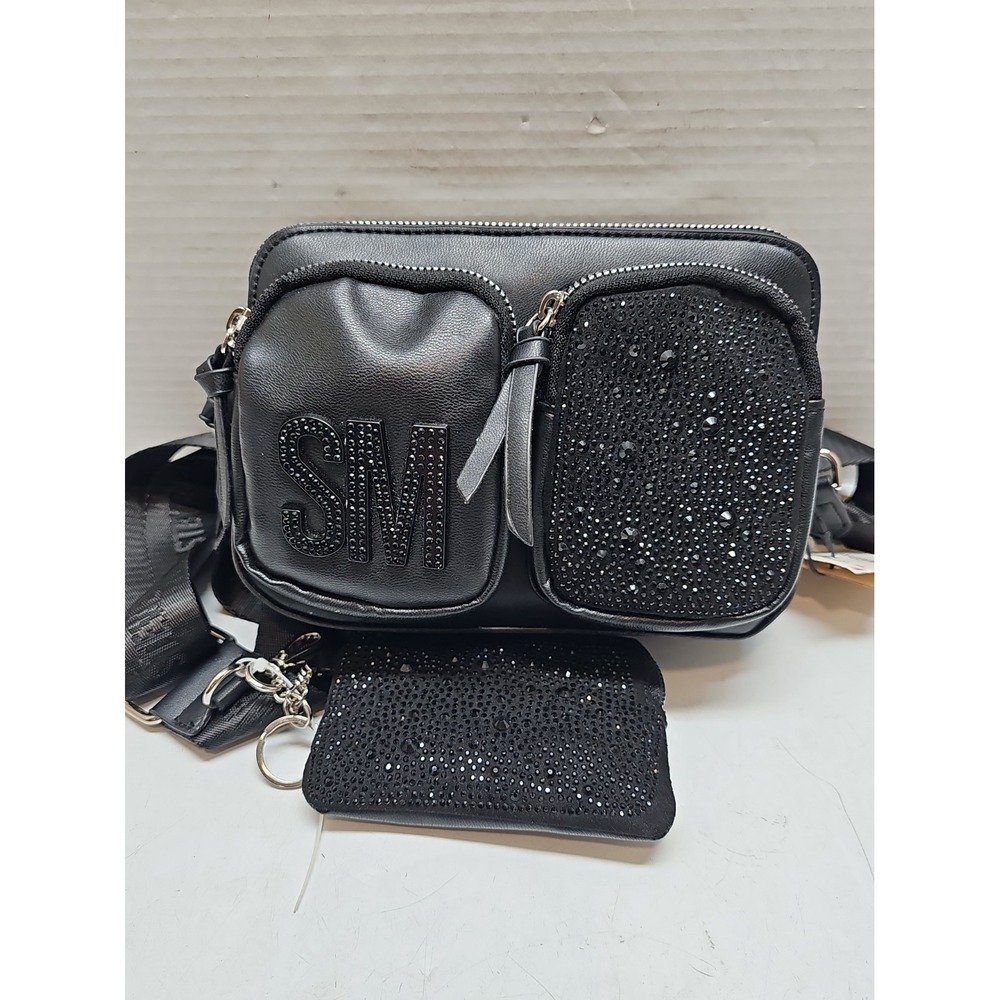 Steve Madden BGlow Crossbody Bag Rhinestones & Wallet